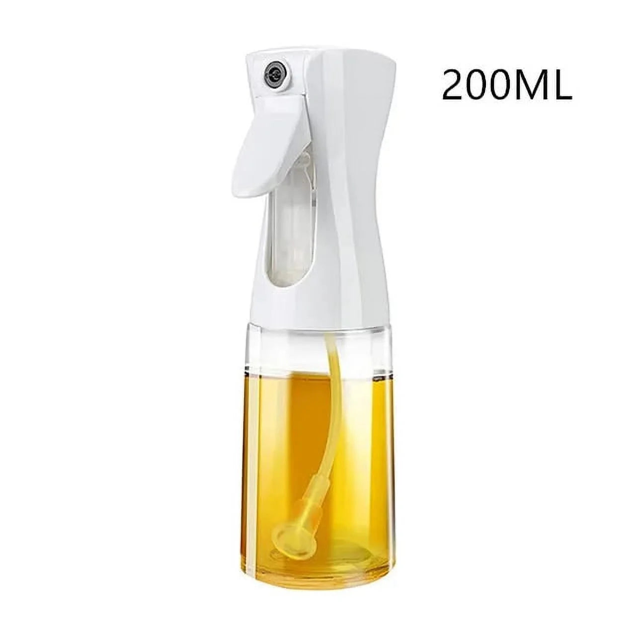 200Ml 300Ml Oil Spray Bottle Kitchen BBQ Cooking Olive Oil Dispenser Camping Baking Empty Vinegar Soy Sauce Sprayer Containers White 200ML
