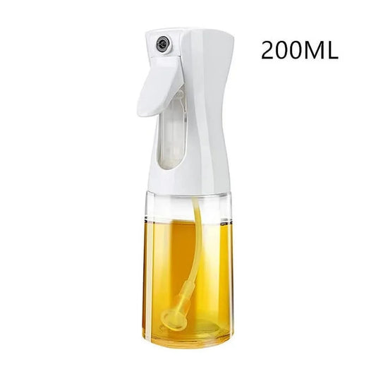 200Ml 300Ml Oil Spray Bottle Kitchen BBQ Cooking Olive Oil Dispenser Camping Baking Empty Vinegar Soy Sauce Sprayer Containers White 200ML